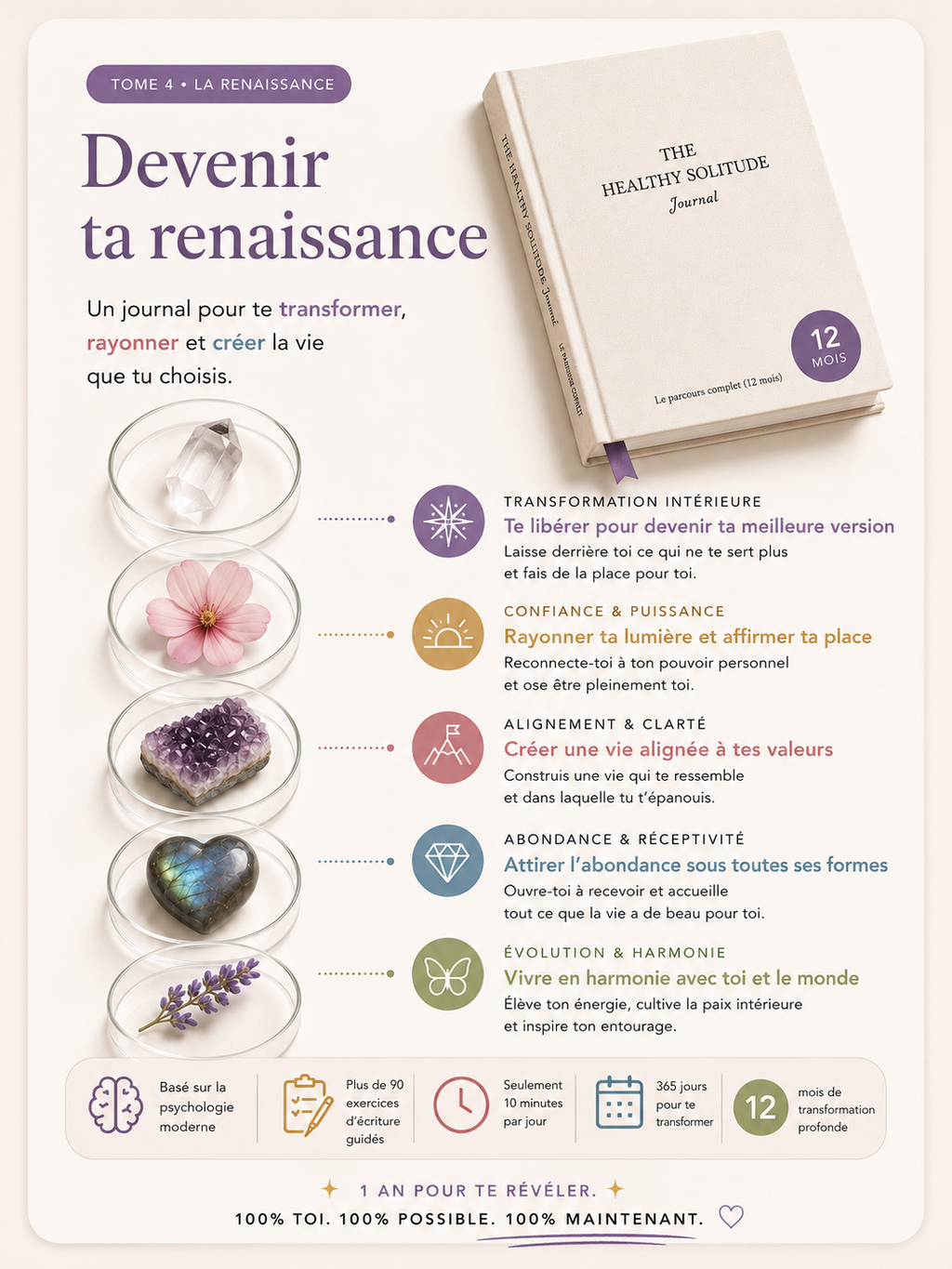 The Healthy Solitude Journal : Le parcours complet