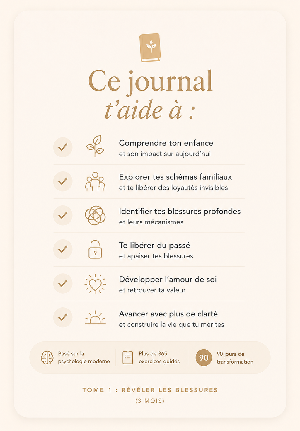 Les Blessures - The Healthy Solitude Journal - Tome 1