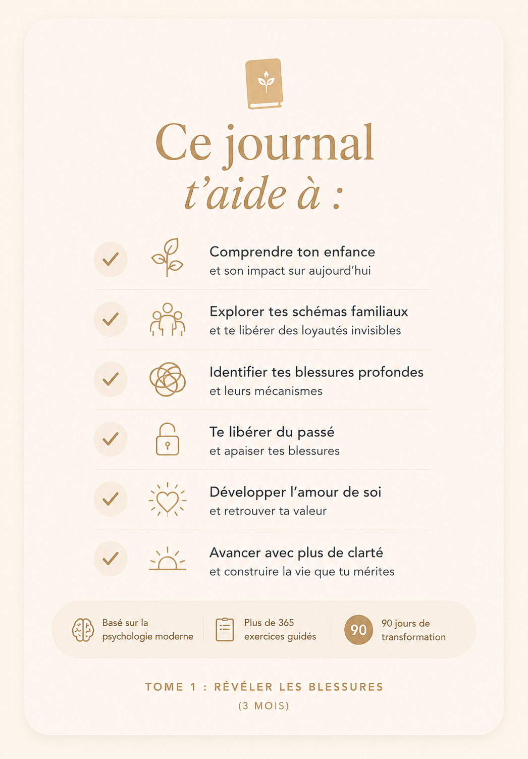 Les Blessures - The Healthy Solitude Journal - Tome 1